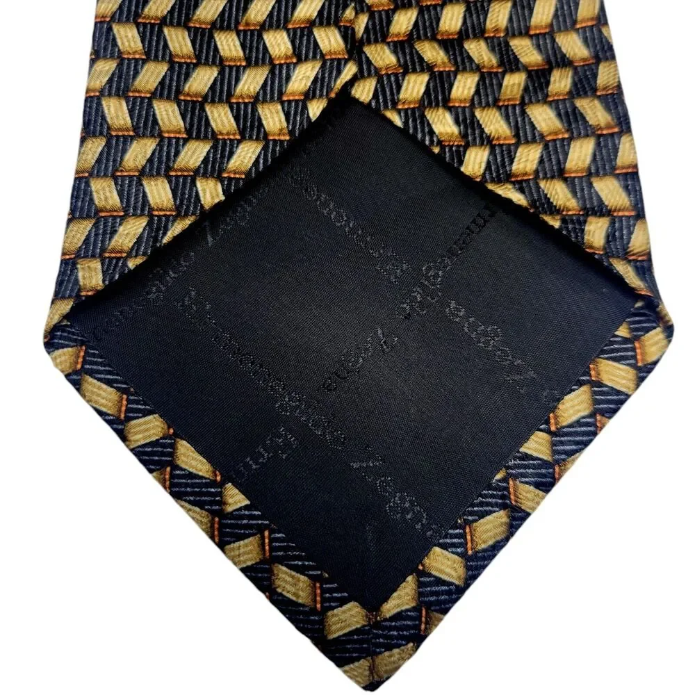 Ermenegildo Zegna Men's Silk Neck Tie, Hand Made‎ in Italy, 59.5